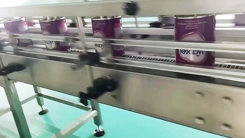 Chain Conveyor for Milk Powder Can Body Cooling