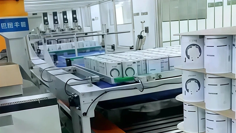 Automatic Robotic Palletizer for Milk Powder Can