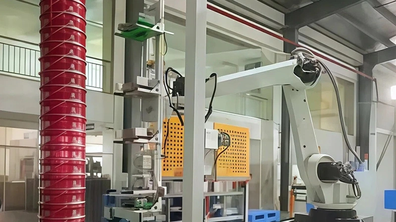 Robotic Palletizer for Chemical Pails 2
