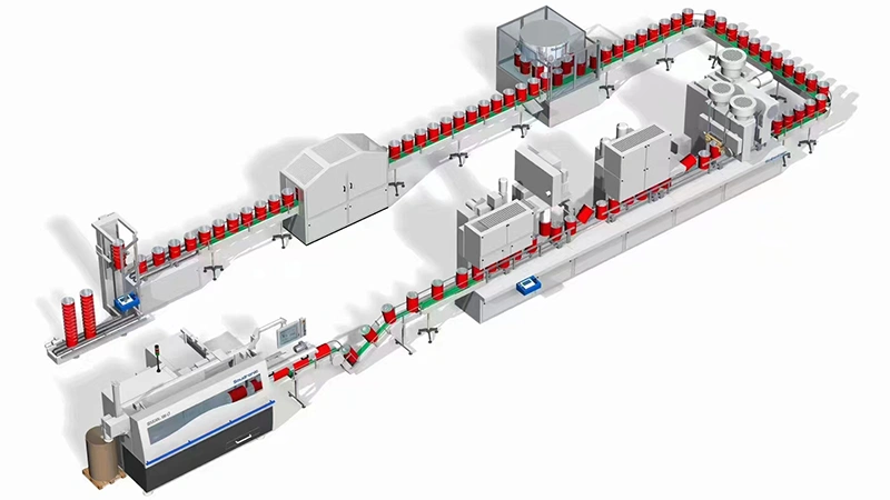 Chemical Pail & Paint Can Line