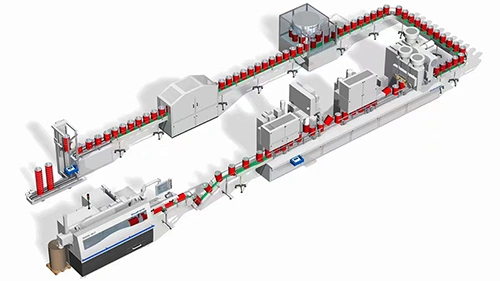 Chemical Pail & Paint Can Line