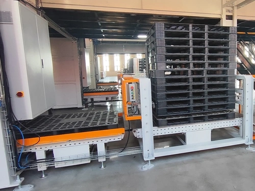 Automatic Pallet Stacker & Pallet Dispenser