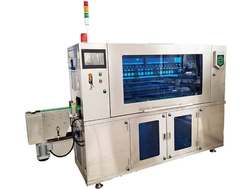 Automatic Can Lid Feeder (with Automatic Unwrapping)