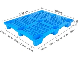 Nine-Foot Plastic Pallet