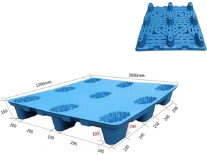 Nine-Foot Plastic Pallet